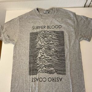 New Gray Surfer Blood Astro Coast T-Shirt (S,M,L)